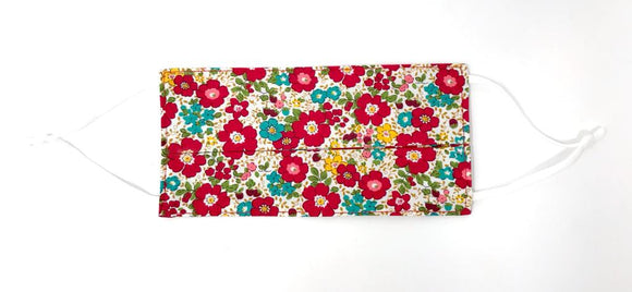 Ladies Cotton Floral Face Covering