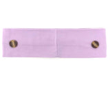 Lilac Elasticated Button Headband Ear Protector