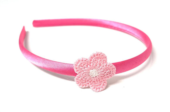 Lily Bobtail Inspired Pink Flower Headband
