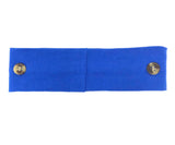 Royal Blue Elasticated Button Headband Ear Protector