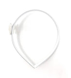 White Glitter Butterfly Headband